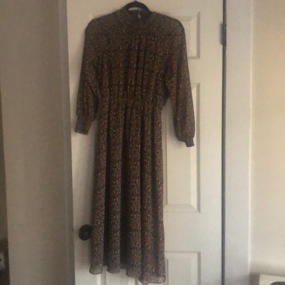 Midi beautiful madewell dress size xxs
